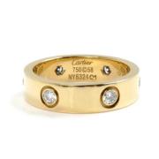 Pre-owned Yellow Gold rings Cartier Vintage , Yellow , Dames