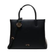 Grace Zwarte Tas met Verstelbare Band V73 , Black , Dames