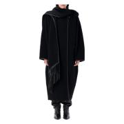 Zwarte Wol Kasjmier Jas Irvana Isabel Marant , Black , Dames