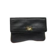 Pre-owned Leather celine-bags Celine Vintage , Black , Dames