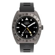 Expedition North Titanium Automatisch GMT Timex , Black , Heren