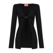 Cardigan M-Pierry-Long Diesel , Black , Dames