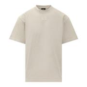 T-shirt met ronde hals 44 Label Group , White , Heren