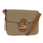 Pre-owned Canvas celine-bags Celine Vintage , Beige , Dames