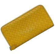 Pre-owned Fabric wallets Bottega Veneta Vintage , Yellow , Dames