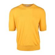 Round-neck Knitwear Ballantyne , Yellow , Heren