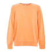 Ronde hals Sweatshirt - 100% Katoen Sun68 , Red , Heren