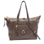 Pre-owned Leather louis-vuitton-bags Louis Vuitton Vintage , Brown , D...