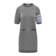 Knitted Dresses Thom Browne , Gray , Dames