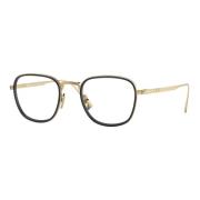 Goud Zwart Brillenmontuur Persol , Black , Dames