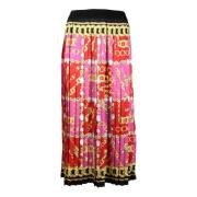 Elegante Polyester Gonna Rok Versace Jeans Couture , Multicolor , Dame...