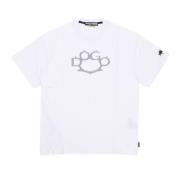 Witte Dogo Logo Tee Shirt Iuter , White , Heren