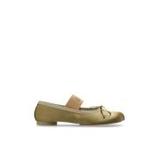 Ballerina's met logo MM6 Maison Margiela , Green , Dames