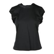 Tshirt Tory Burch , Black , Dames