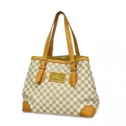 Pre-owned Fabric handbags Louis Vuitton Vintage , White , Dames