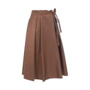 Weekend Thema Omslagrok Max Mara Weekend , Brown , Dames