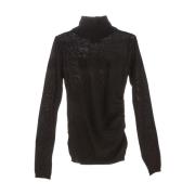 Hart Vrede Turtleneck Sweater Moschino , Black , Dames