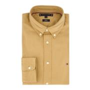 Casual Beige Overhemd Tommy Hilfiger , Beige , Heren