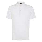 Wit Polo Shirt Gesneden en Genaaid Tom Ford , White , Heren