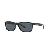 Black/Grey Polarized Sunglasses Arnette , Black , Unisex