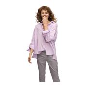 Ayleen Boyfriend Blouse met Twist Femmes du Sud , Pink , Dames