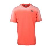 Rode T-shirt voor mannen Diesel , Red , Heren