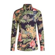 Bloemenprint Knoopshirt Etro , Multicolor , Dames