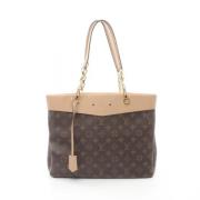 Pre-owned Fabric louis-vuitton-bags Louis Vuitton Vintage , Brown , Da...