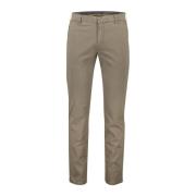 Beige Katoenen Broek Meyer , Beige , Heren