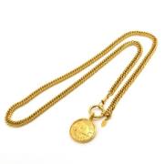 Pre-owned Fabric chanel-jewelry Chanel Vintage , Yellow , Dames