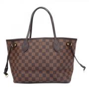 Pre-owned Fabric shoulder-bags Louis Vuitton Vintage , Brown , Dames