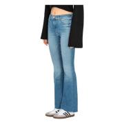 Denim Jeans voor Vrouwen Mother , Blue , Dames