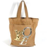 Pre-owned Canvas louis-vuitton-bags Louis Vuitton Vintage , Brown , Da...