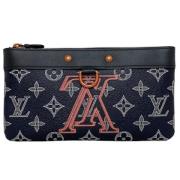 Pre-owned Fabric louis-vuitton-bags Louis Vuitton Vintage , Blue , Her...