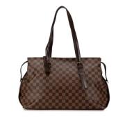 Pre-owned Leather louis-vuitton-bags Louis Vuitton Vintage , Brown , D...