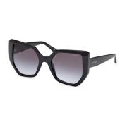 Stijlvolle zonnebril met grijze verloopglazen Guess , Black , Dames