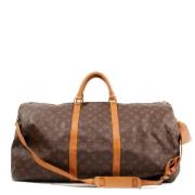 Pre-owned Canvas louis-vuitton-bags Louis Vuitton Vintage , Brown , Da...