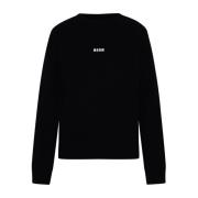 Sweatshirt Msgm , Black , Dames