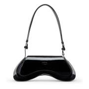 Zwarte Crossbody Tas met Play Stijl Diesel , Black , Dames