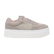 Lente/Zomer Dames Sneakers Collectie Calvin Klein Jeans , Beige , Dame...