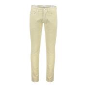 Creme jeans voor heren Tramarossa , White , Heren