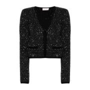 Zwarte Sweater Collectie Liu Jo , Black , Dames