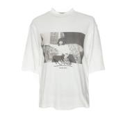 Vintage Mick Jagger Print Tee Anine Bing , White , Dames