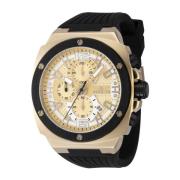 Racing Quartz Horloge - Gouden Wijzerplaat Invicta Watches , Yellow , ...