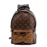 Pre-owned Canvas backpacks Louis Vuitton Vintage , Brown , Dames