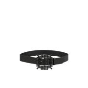 Strass gesp riem Alma EN Pena , Black , Dames