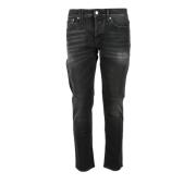 Denim Jeans met 99% Katoen Cycle , Black , Heren