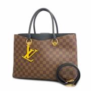 Pre-owned Fabric louis-vuitton-bags Louis Vuitton Vintage , Black , Da...