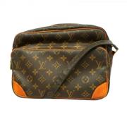 Pre-owned Fabric shoulder-bags Louis Vuitton Vintage , Brown , Dames