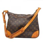 Pre-owned Fabric shoulder-bags Louis Vuitton Vintage , Brown , Dames